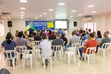 Café da manhã com empregados e empregadas da Caixa Econômica Federal